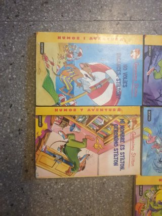 Lote libros Geronimo Stilton