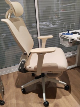 Silla Oficina Ergonómica FLEXISPOT Plegable Blanca