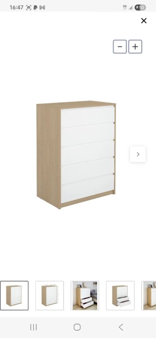 Cajonera Home Tera 5 cajones