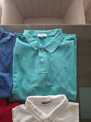 Lote 4 polos Pedro del Hierro hombre
