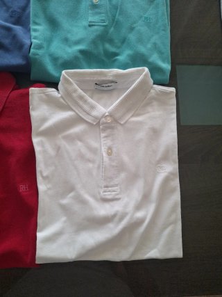 Lote 4 polos Pedro del Hierro hombre