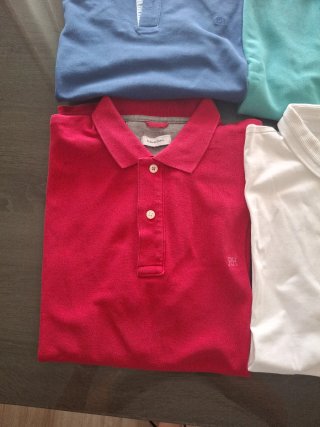 Lote 4 polos Pedro del Hierro hombre