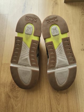 Zapatillas Munich Hombre Beige y Verde