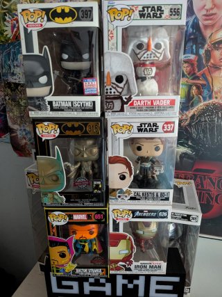 Lote de FUNKO POPS todos con caja,