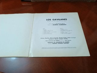 Zarzuela Los Gavilanes Vinilo LP