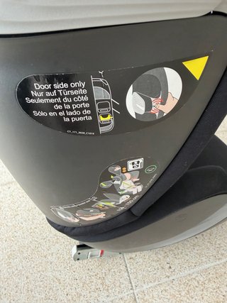 Alzador coche Cybex con respaldo