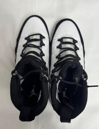 Jordan Air Retro 9 Negro Blanco