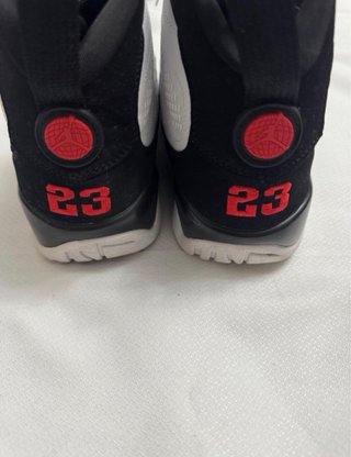 Jordan Air Retro 9 Negro Blanco