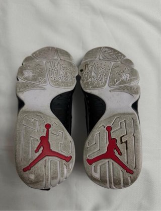Jordan Air Retro 9 Negro Blanco