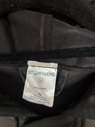 Chubasquero Stormberg Negro Talla XL