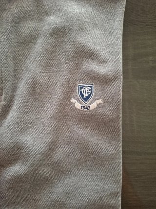 Polo CTF gris hombre