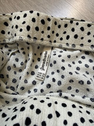 Stradivarius Polka Dot Skort with Belt / Bow - XS