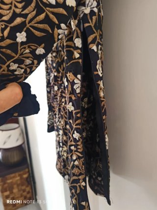 Camisa bordada floral
