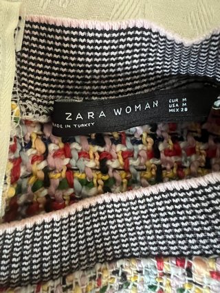 Conjunto Zara Top y Pantalón Rosa