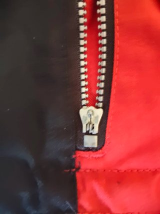Cazadora Moto Hombre Negra/Gris