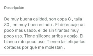 3 Sujetadores Beige y Blanco