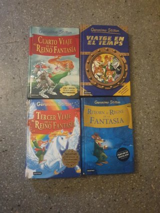 Libros grandes de Geronimo Stilton Reino de la Fan