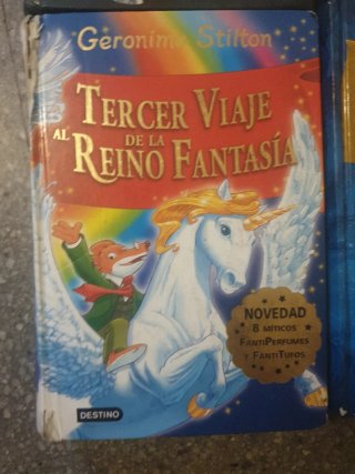 Libros grandes de Geronimo Stilton Reino de la Fan