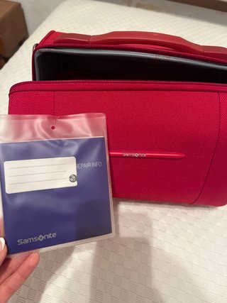 Neceser Rojo Samsonite sin estrenar