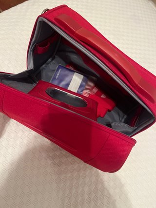 Neceser Rojo Samsonite sin estrenar