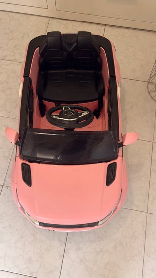 Coche eléctrico infantil rosa Princess