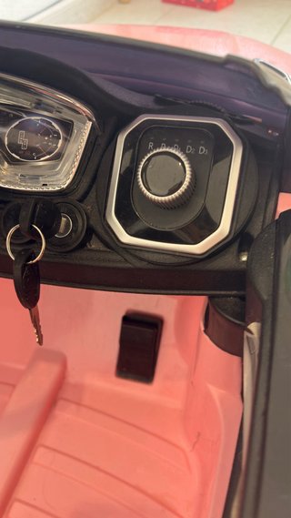 Coche eléctrico infantil rosa Princess