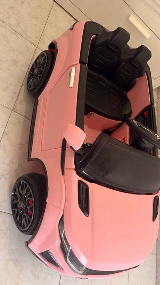 Coche eléctrico infantil rosa Princess