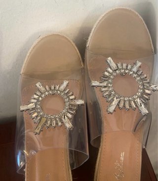 Zapatillas cuña esparto boutique Marbella