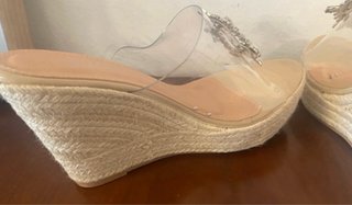 Zapatillas cuña esparto boutique Marbella