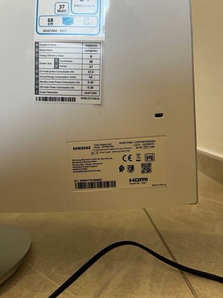 Monitor Samsung Curvo 27 C27F591FDU