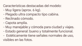 JOOLZ AER 2020 Silla de Paseo.