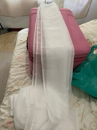 Cuatro cortinas Visillo Tul Blancas