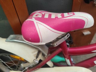 Bicicleta Infantil WST 16 Rosa