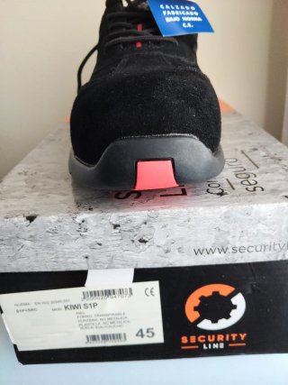 Zapatos de Seguridad Security Line Negros