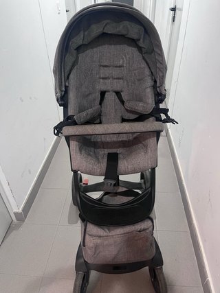 Silla de paseo Stokke Xplory + capazo + bolso
