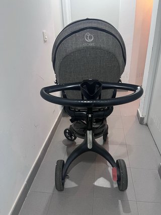 Silla de paseo Stokke Xplory + capazo + bolso