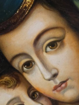 Virgen de Belén, pintura religiosa.