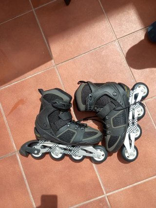 Patines Oxelo Negros Talla 42