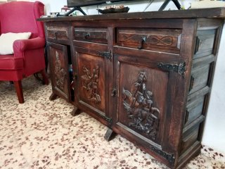 Conjunto de muebles y regalo esquinera y baul