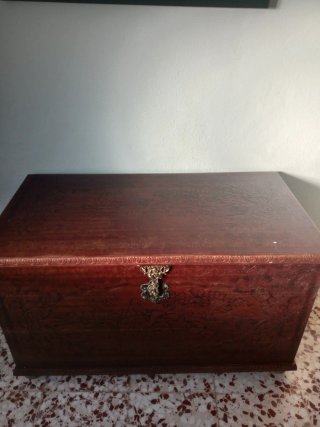 Conjunto de muebles y regalo esquinera y baul