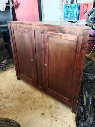 Conjunto de muebles y regalo esquinera y baul