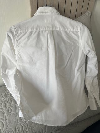 Camisa polo blanca niño