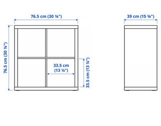 Estantería Kallax Ikea Blanca