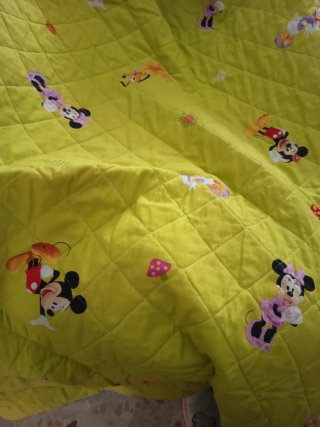 Colcha reversible de Verano Disney Personajes
