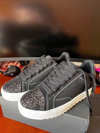 Scarpe Numeris glitter nere