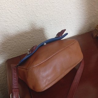 Bolso bandolera Purificación García piel