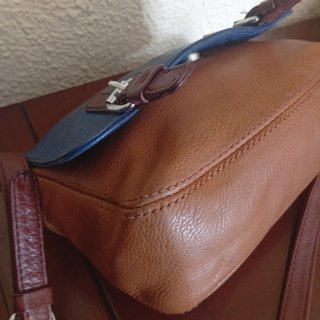 Bolso bandolera Purificación García piel