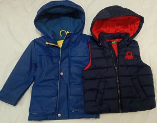Lote Ropa Infantil Chaqueta y Chaleco