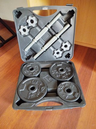 Kit Pesas 20kg Domyos Decathlon