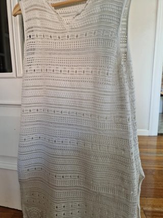 Vestido crochet Purificación García